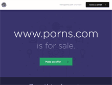 Tablet Screenshot of porns.com
